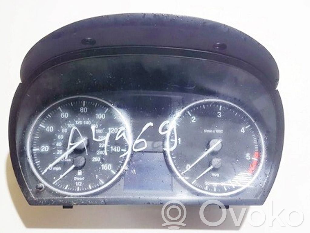 BMW 3 E90 E91 Nopeusmittari (mittaristo) 