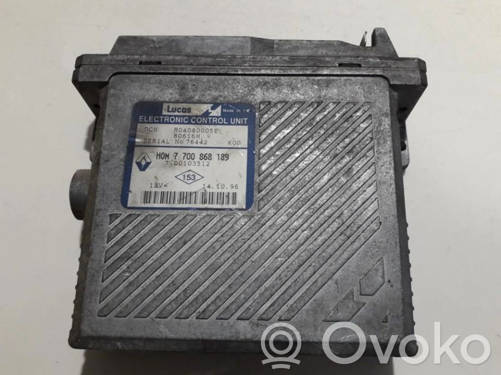 Renault Scenic I Engine control unit/module 
