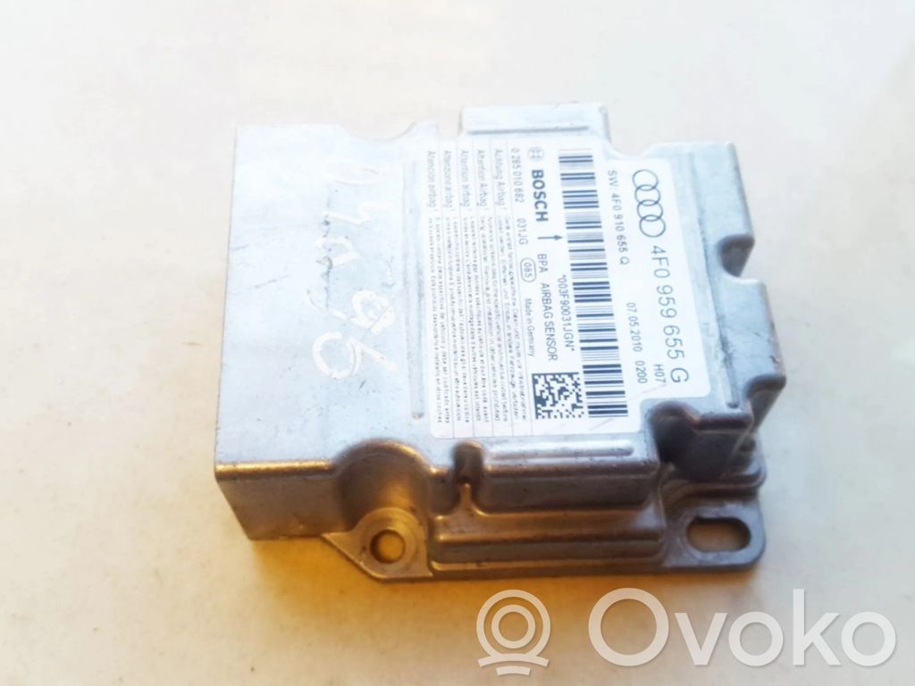 Centralina/modulo airbag   4F0959655G,4F0910655Q,0285010682,4F0910655Q,4F0959655G