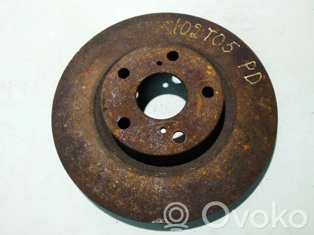 Toyota Avensis T250 Disco del freno anteriore 