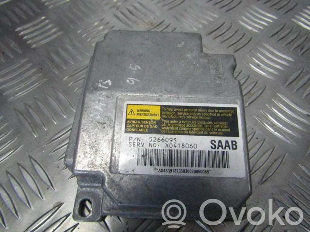 Unidad de control/módulo del Airbag   5266093,A0418060,5266093,A0418060