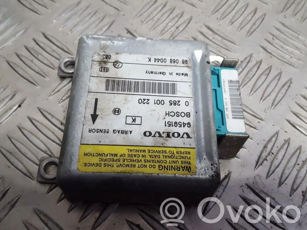 Centralina/modulo airbag   9459151,0285001220,0285001220,9459151