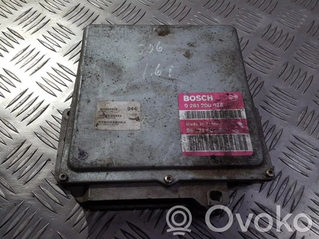 Peugeot 306 Centralina/modulo del motore 
