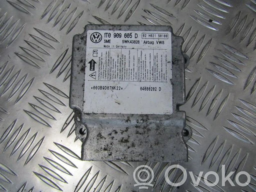 Volkswagen Touran I Unitate/modul de comandă airbaguri 