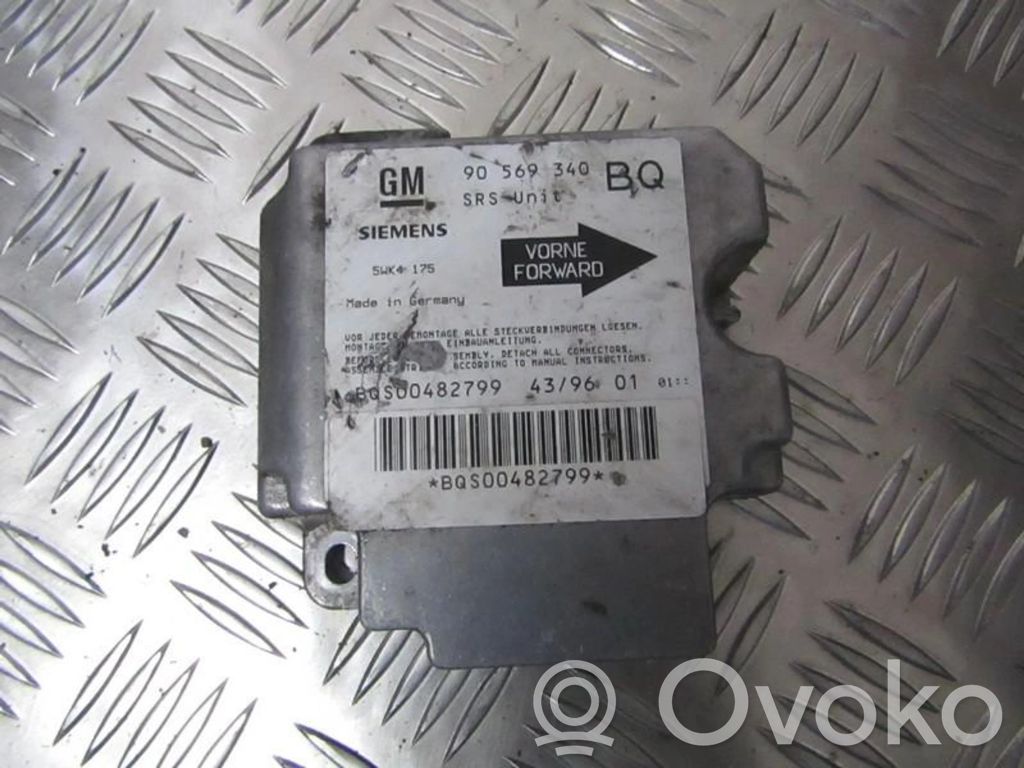 Opel Vectra B Unitate/modul de comandă airbaguri