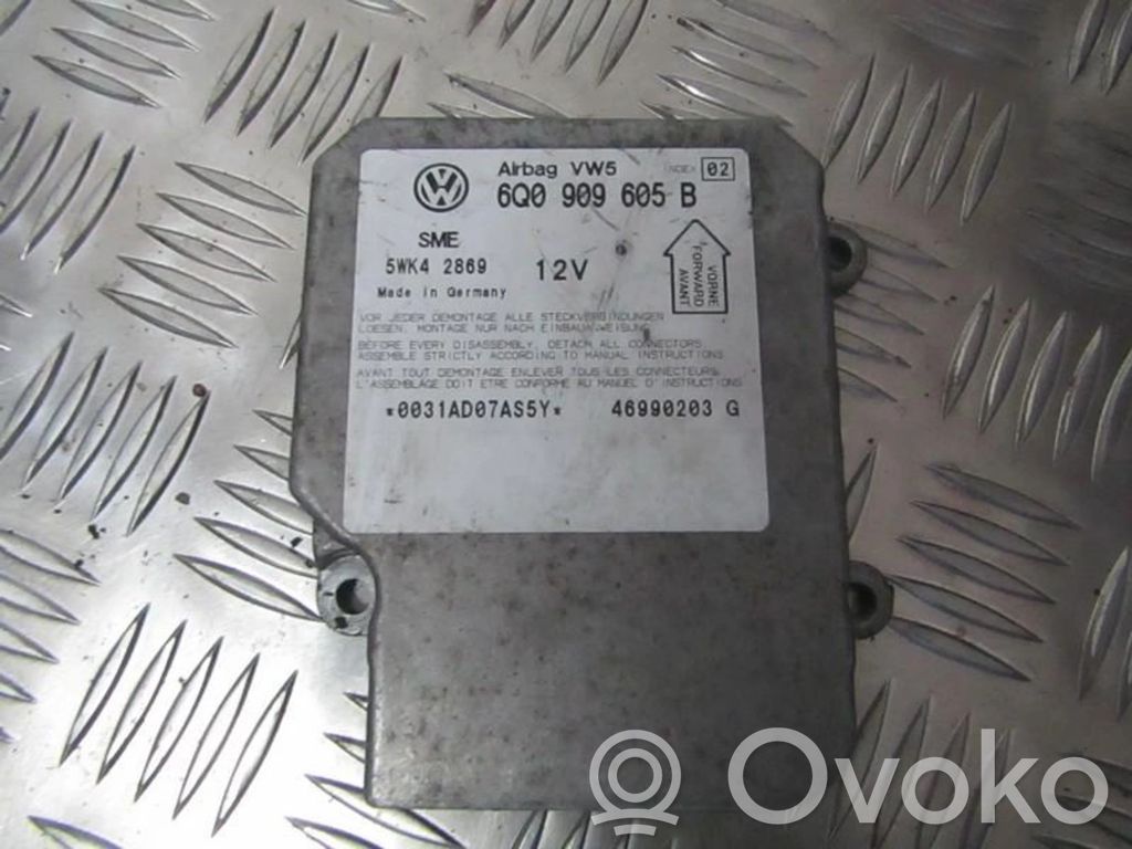 Volkswagen PASSAT B5 Unitate/modul de comandă airbaguri 