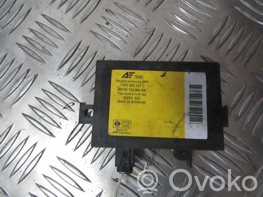 Other control units/modules   7M0953257C,95VW19A366BB,5WK4633,7M0953257C,95VW19A366BB