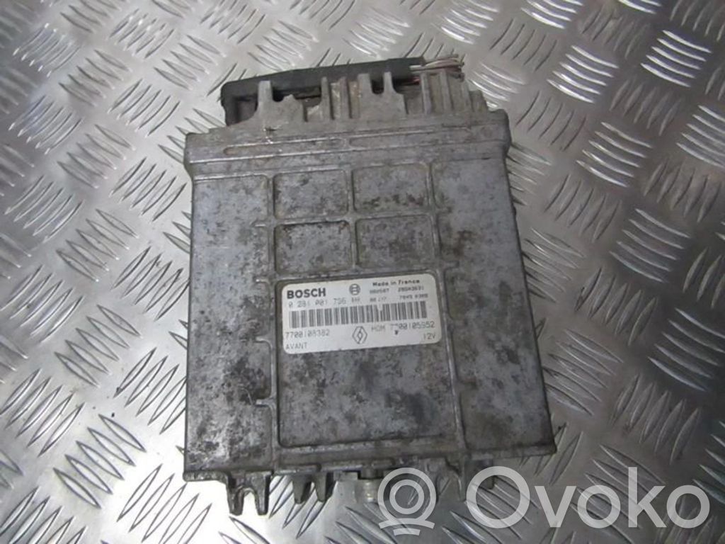 Engine control unit/module   0281001766,7700108382,0281001766,7700108382,HOM7700105952
