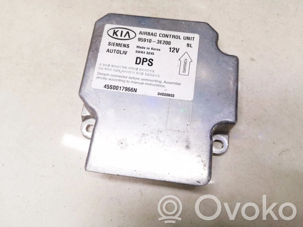 Unidad de control/módulo del Airbag   959103E200,5WK43245,5WK43245,959103E200,959103E200