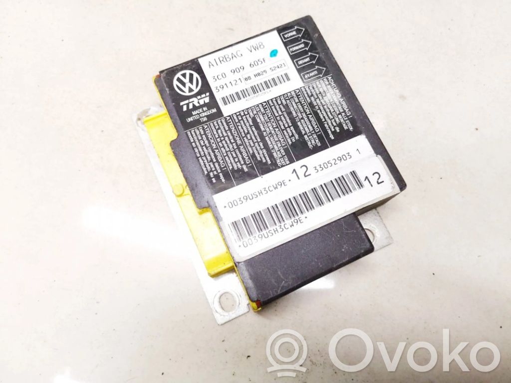 Sterownik / Moduł Airbag   3C0909605F,25LC640,25LC640,3C0909605F