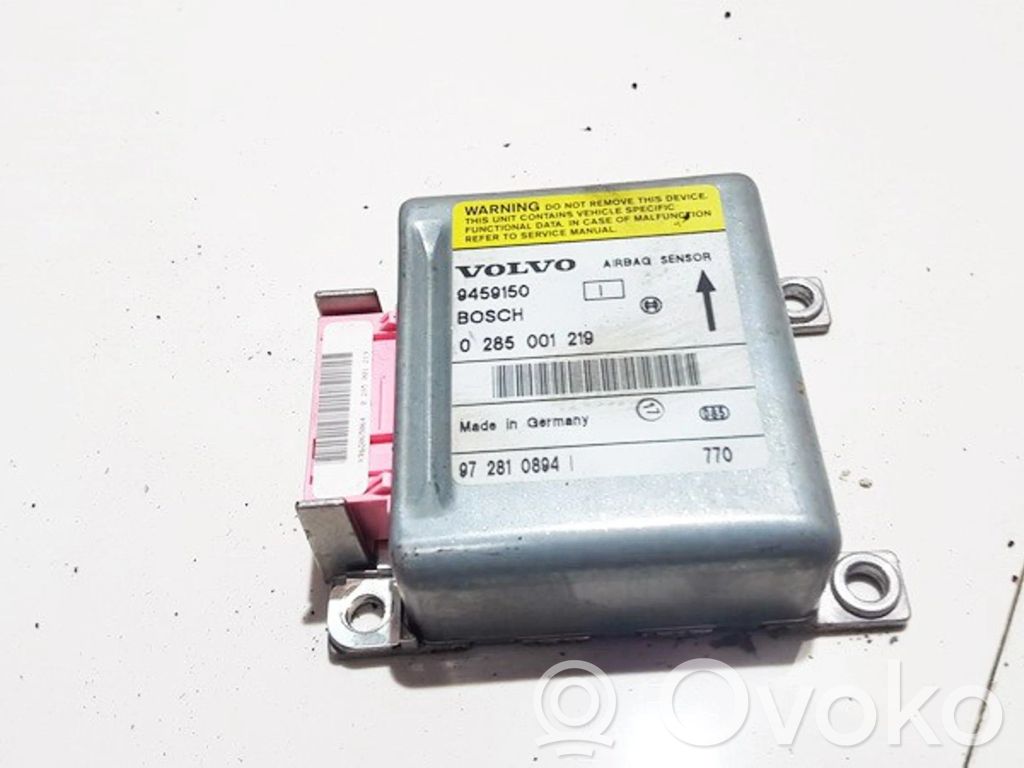 Volvo S70 V70 V70 XC Centralina/modulo airbag