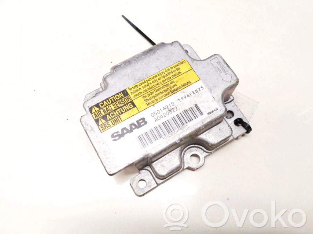 Saab 9-5 Centralina/modulo airbag