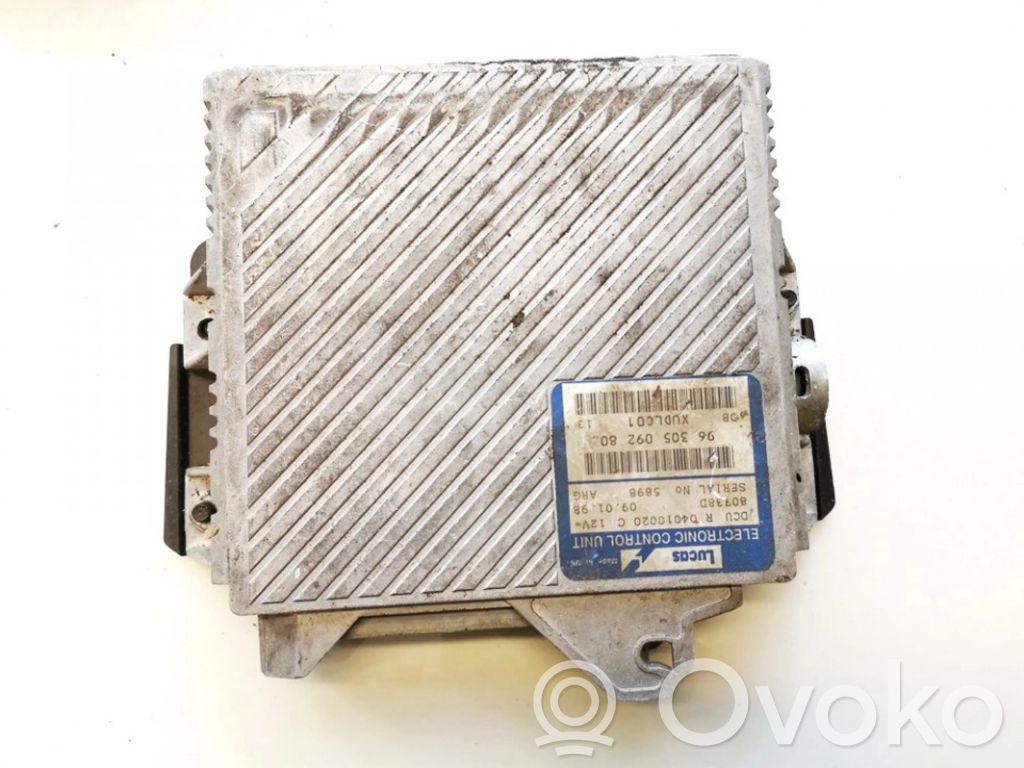 Engine control unit/module   9630509280,R04010020B,9630509280,R04010020B