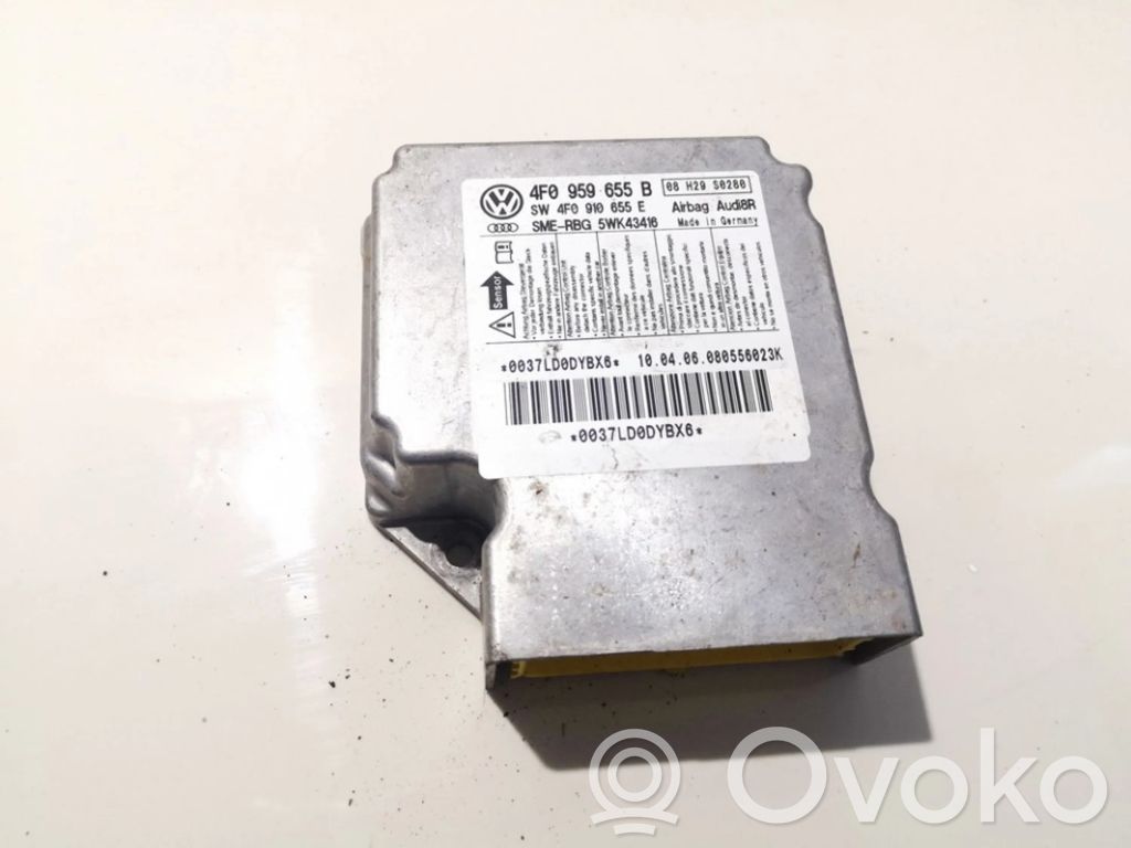 Audi A6 S6 C6 4F Unitate/modul de comandă airbaguri 