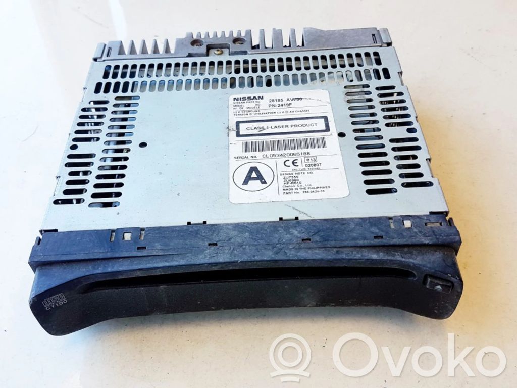Nissan Primera Unitate principală radio/CD/DVD/GPS 