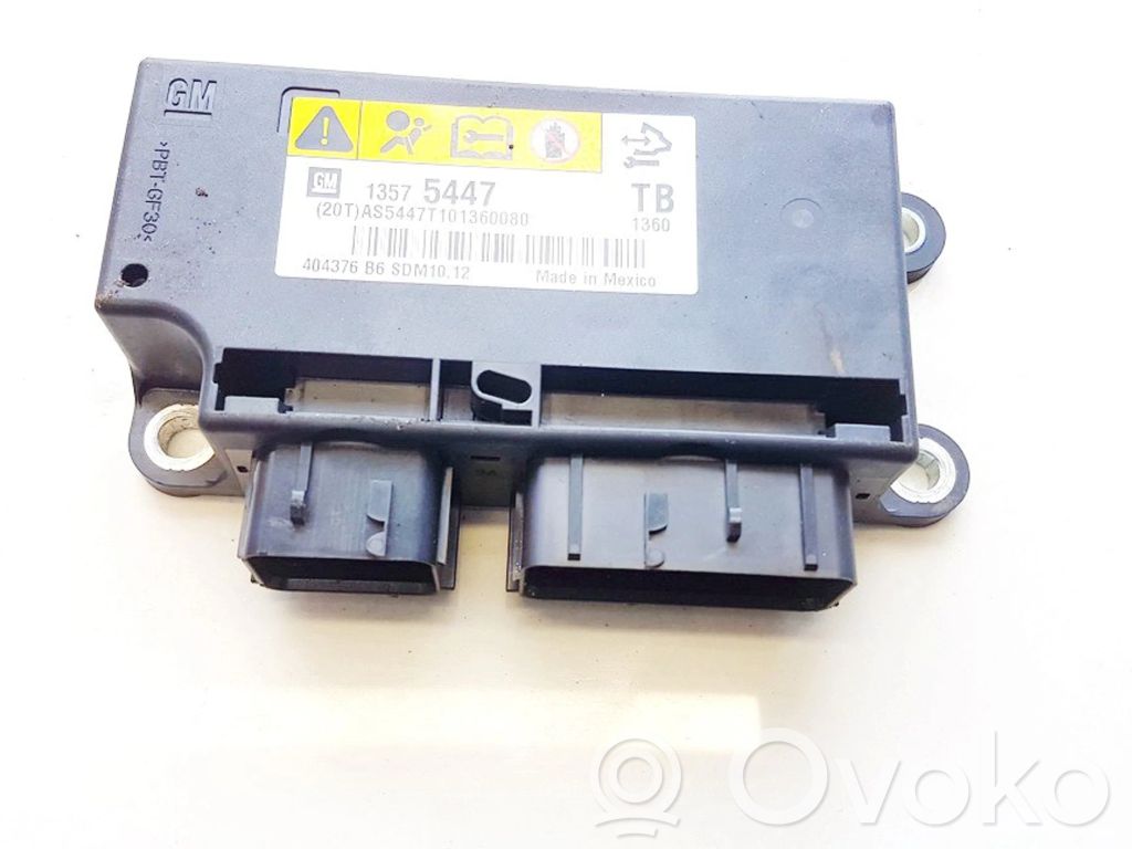 Unidad de control/módulo del Airbag   13575447,13575447TB,13575447,13575447TB