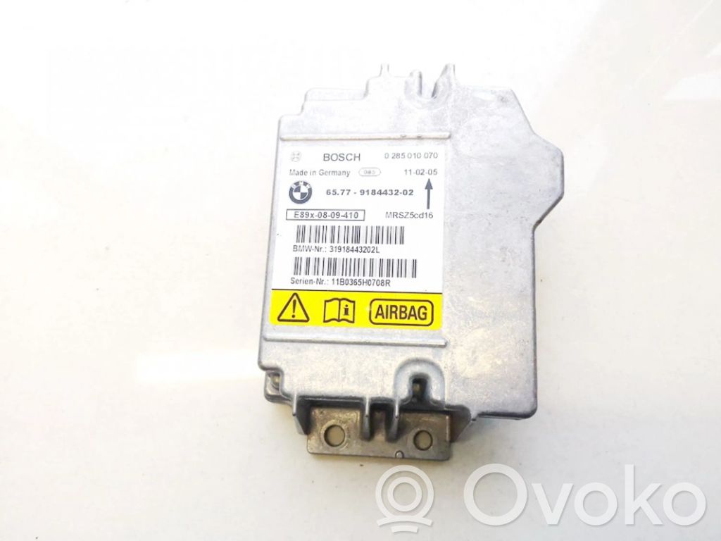 Airbag control unit/module   6577918443202,0285010070,0285010070,6577918443202