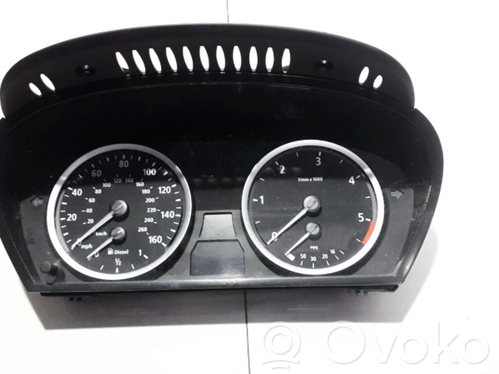 BMW 5 E60 E61 Geschwindigkeitsmesser Cockpit 
