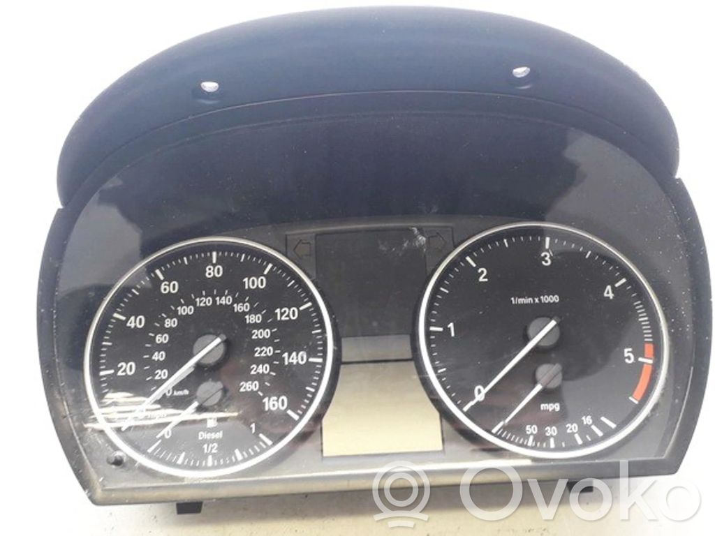 BMW 3 E90 E91 Velocímetro (tablero de instrumentos) 