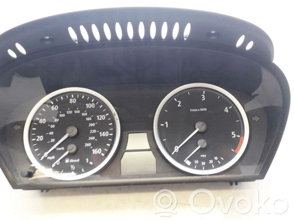BMW 5 E60 E61 Vitezometru (grup de instrumente) 