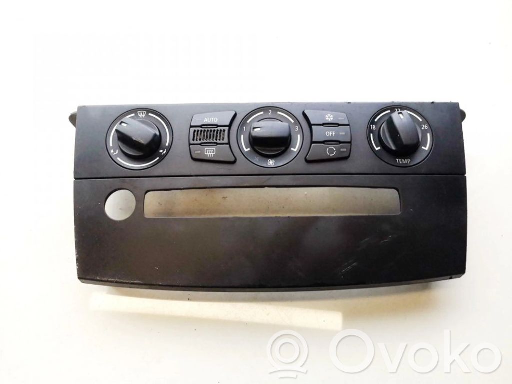 BMW 5 E60 E61 Climate control unit 