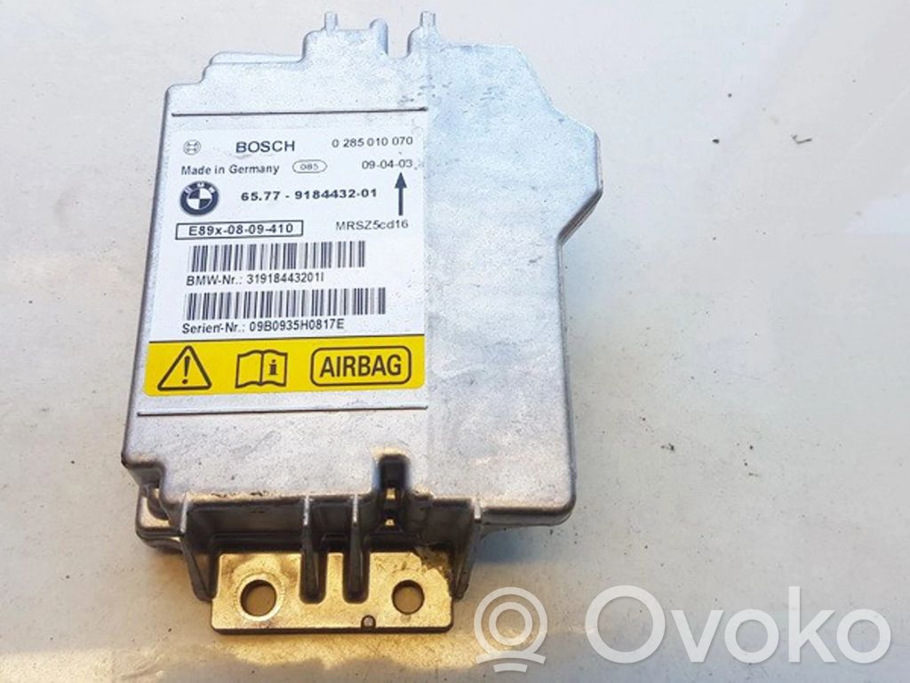 Centralina/modulo airbag   6577918443201,0285010070,0285010070,6577918443201,6577918443201