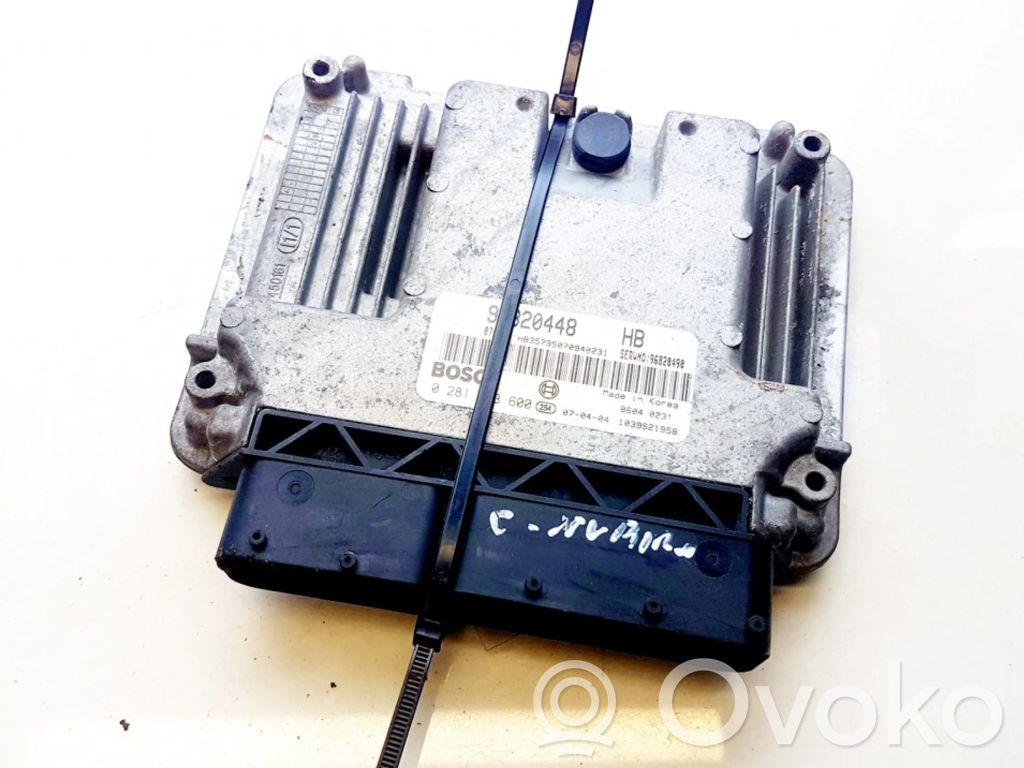 Chevrolet Nubira Engine control unit/module 