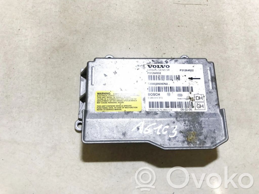 Volvo V70 Centralina/modulo airbag 