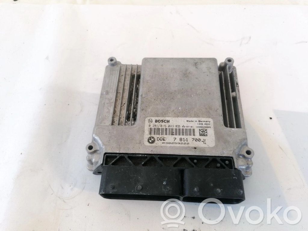 Moottorin ohjainlaite/moduuli   781170001,781170001,0281015043,1039S26809,781170001,781170001