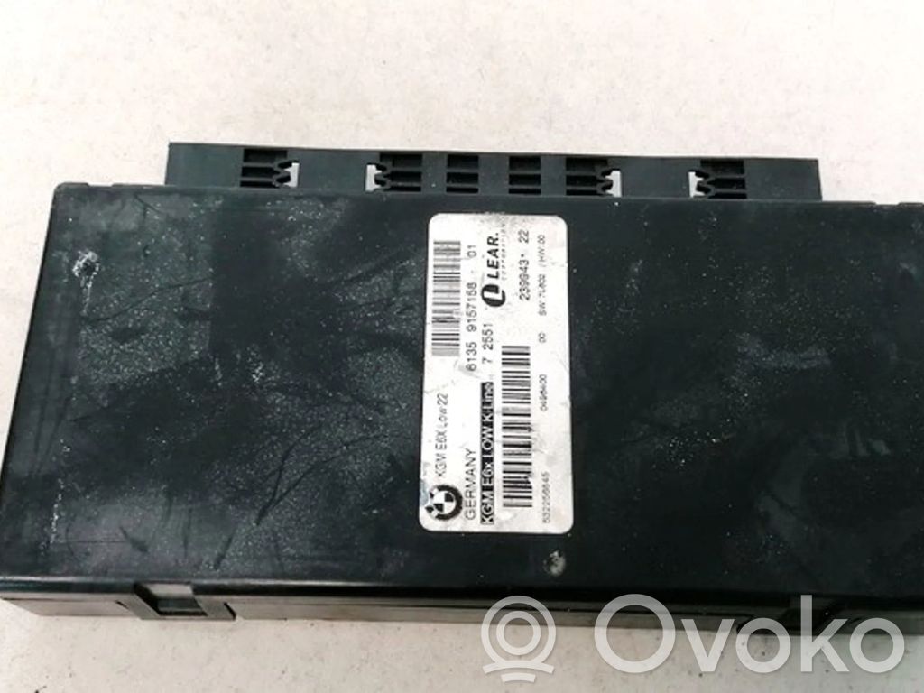 Comfort/convenience module   61359157158,72551,23994322,532256845,61359157158,72551