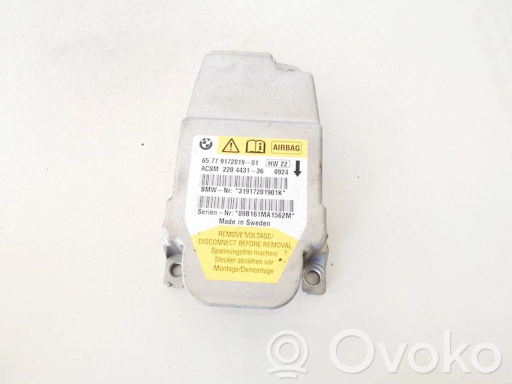 Airbagsteuergerät   6577917201901,31917201901K,31917201901K,6577917201901,6577917201901