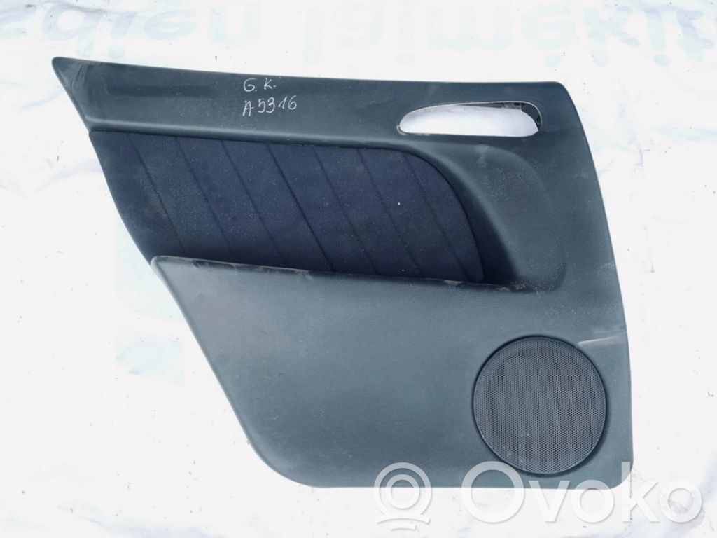 Alfa Romeo 156 Moldura del tarjetero de la puerta trasera