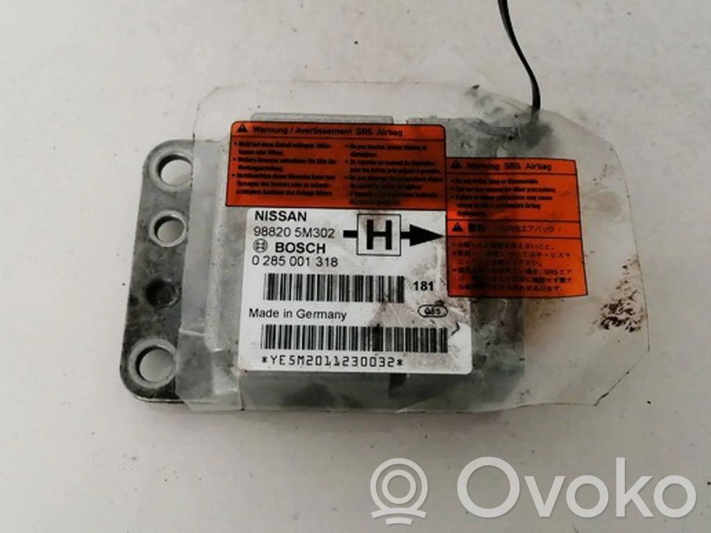 Nissan Almera N16 Unitate/modul de comandă airbaguri 