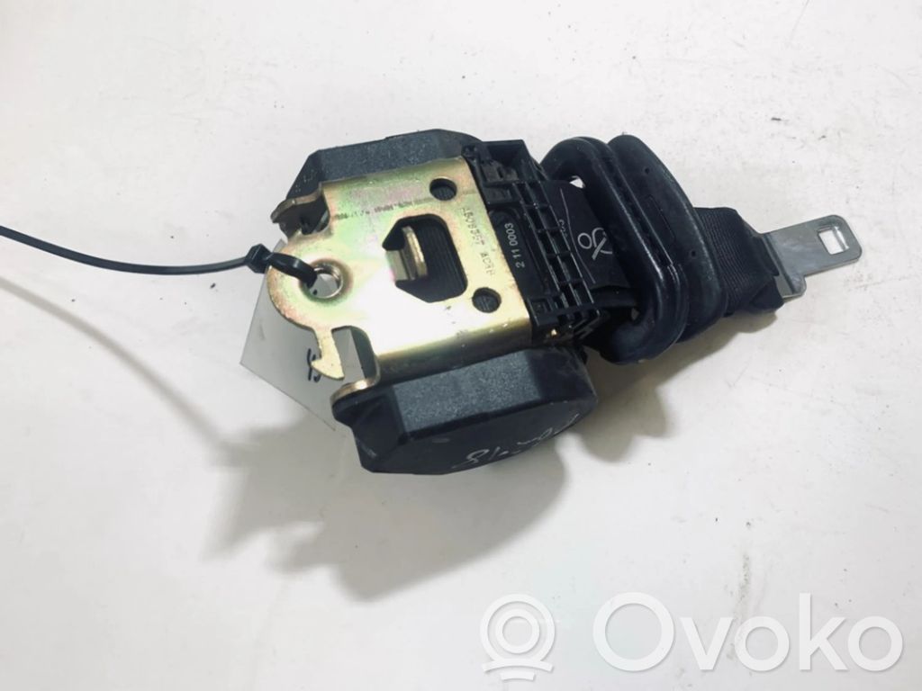 Peugeot 307 Pas bezpieczeństwa fotela tylnego 