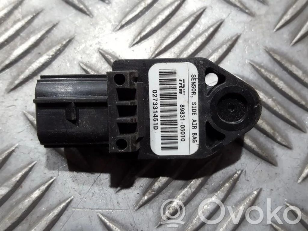Toyota Avensis T250 Sensore d’urto/d'impatto apertura airbag
