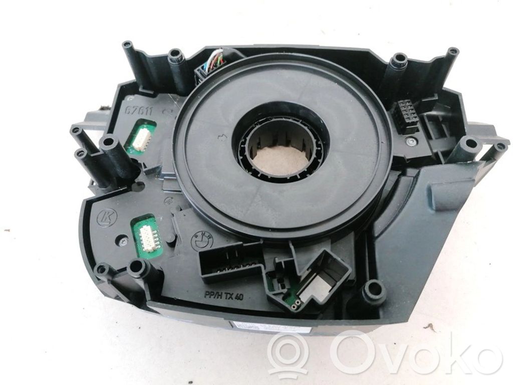 BMW 5 E60 E61 Poignée / levier de réglage volant 