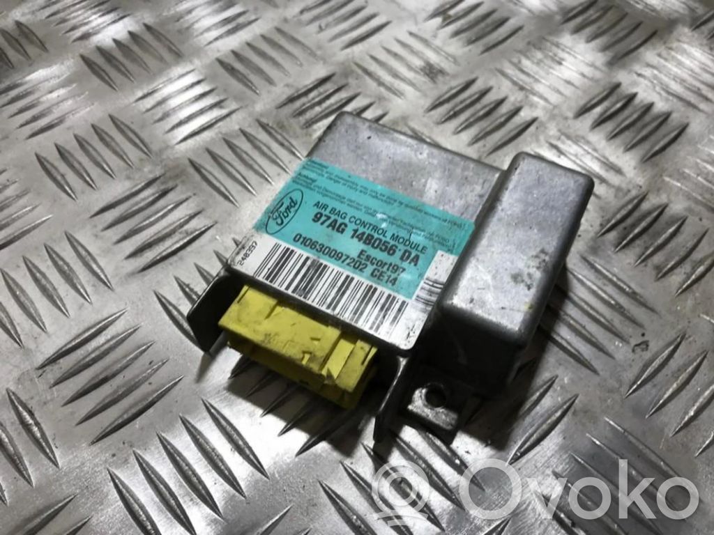 Airbag control unit/module   97AG14B056DA,010630097202,010630097202,97AG14B056DA