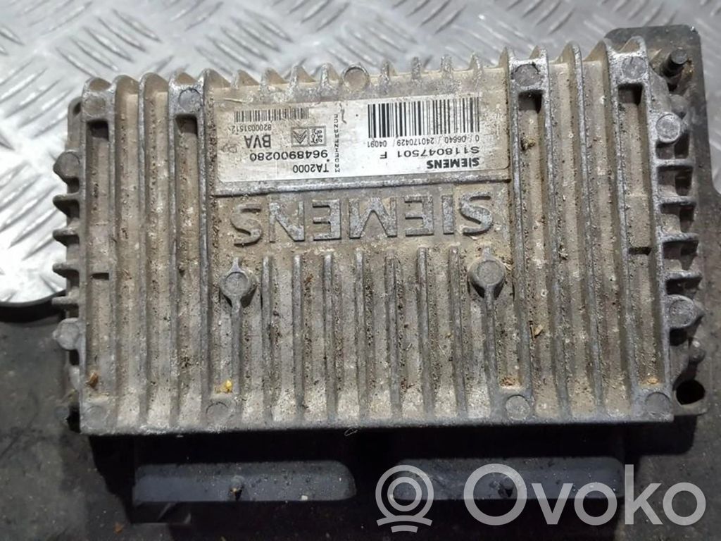 Citroen Xsara Picasso Sterownik / Moduł skrzyni biegów 