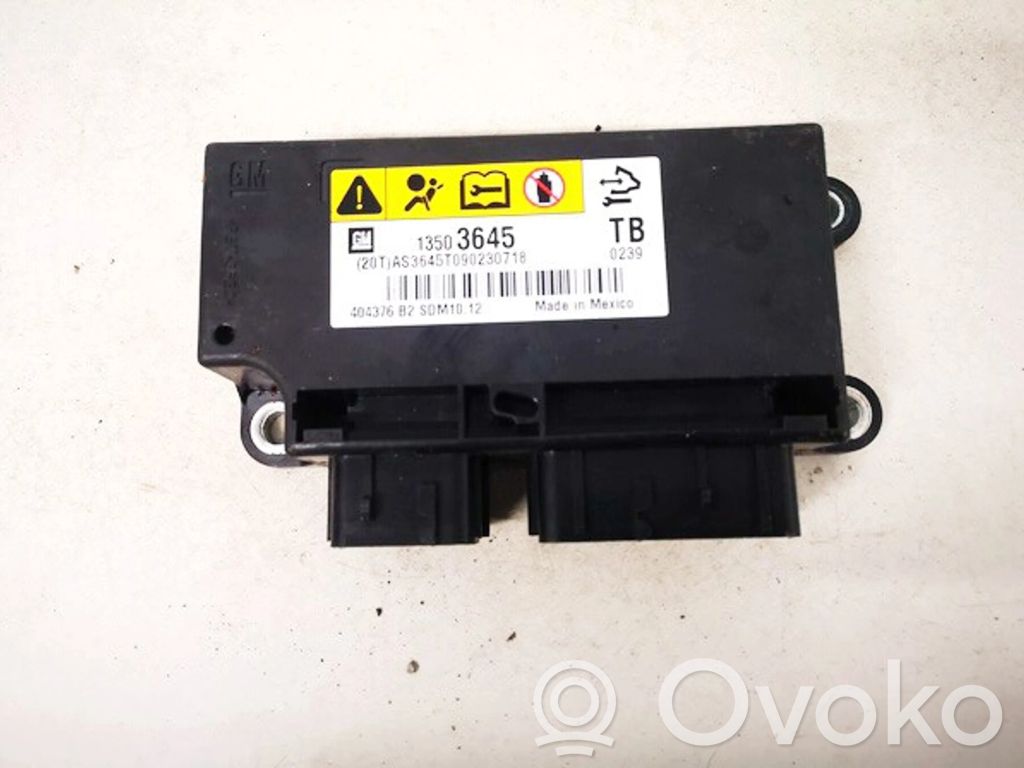 Airbag control unit/module   13503645,404376B2,13503645,404376B2