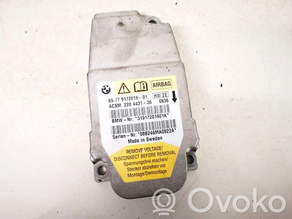 Centralina/modulo airbag   6577917201901,6577917201901,220443136,6577917201901,6577917201901