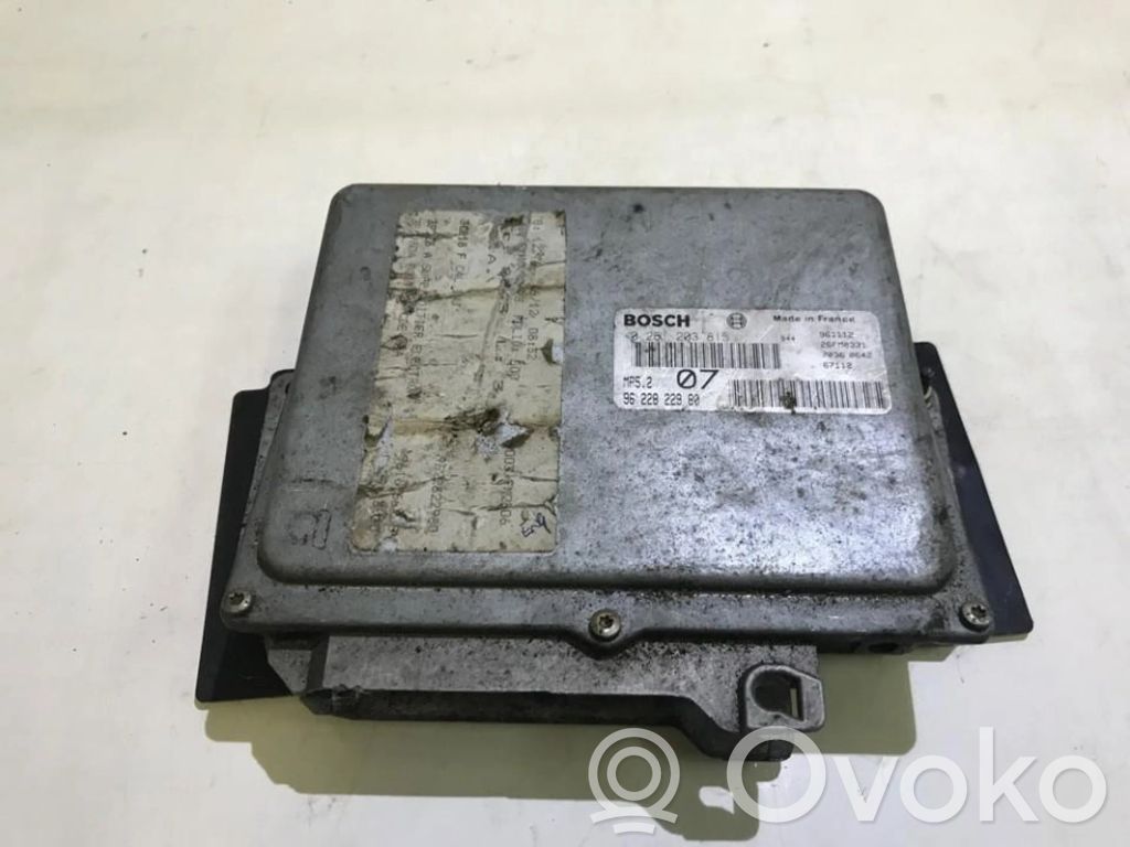 Peugeot 406 Engine control unit/module 