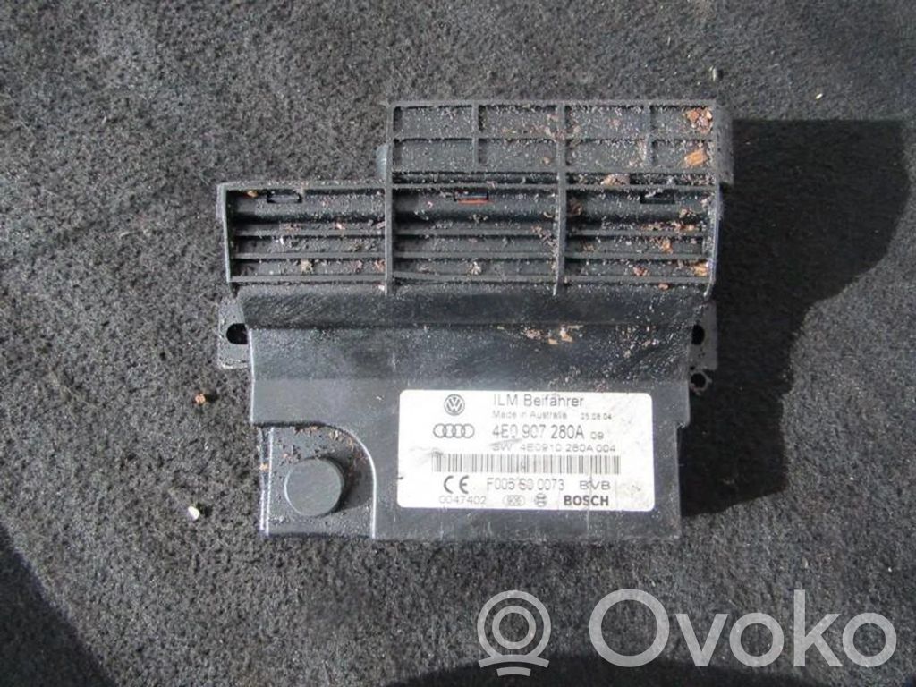 Sonstige Steuergeräte / Module   4E0907280A,4E0910280A,4E0907280A,4E0910280A,F005S00073