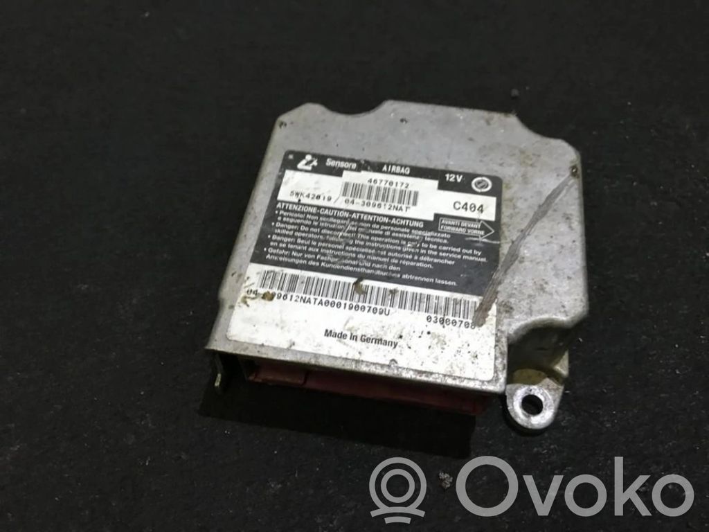 Fiat Marea Airbag control unit/module 