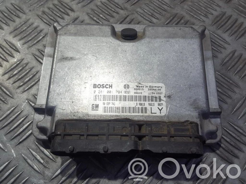 Engine control unit/module   0281001794,GM90589741,0281001794,B98018966150027,GM90589741