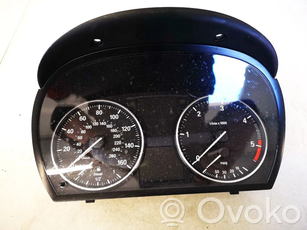 BMW 3 E90 E91 Nopeusmittari (mittaristo) 