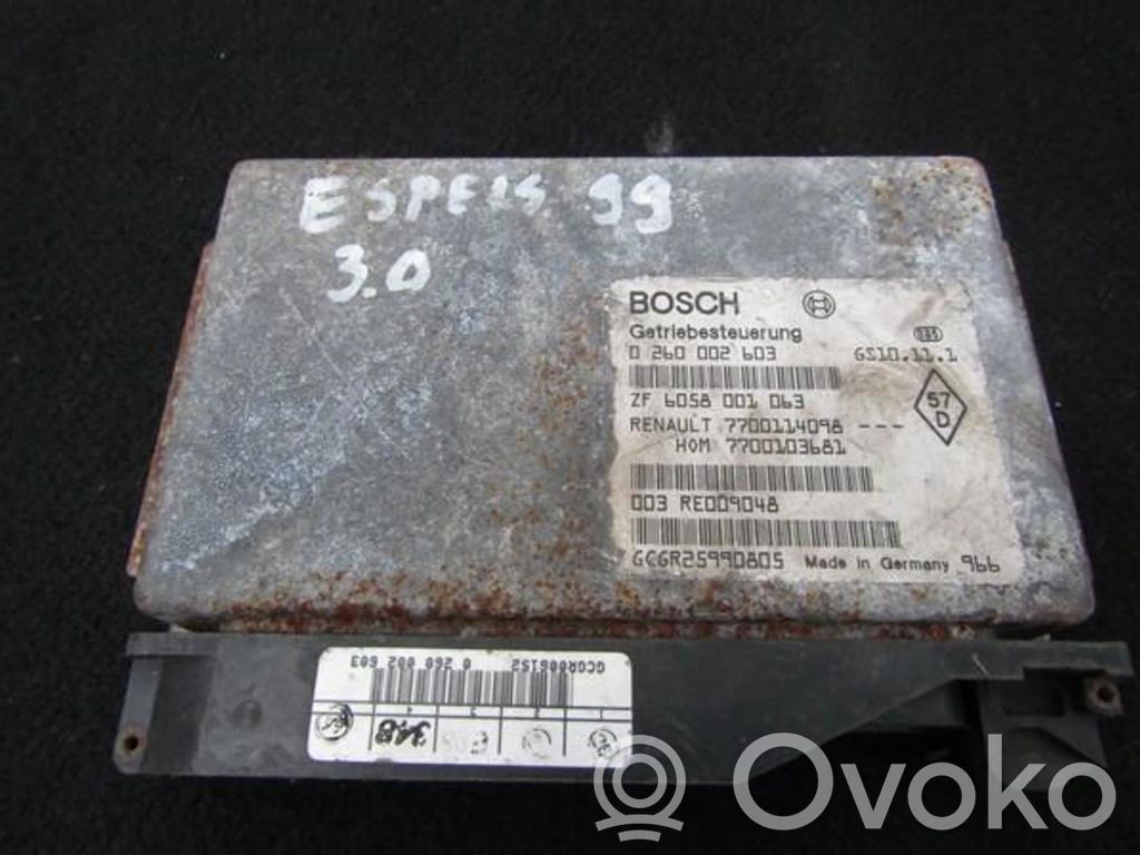 Renault Espace III Gearbox control unit/module 