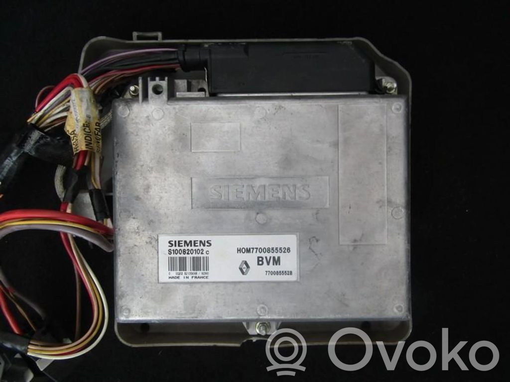Unidad de control/módulo del motor   S100820102C,H0M7700855526,7700855528,H0M7700855526,S100820102C