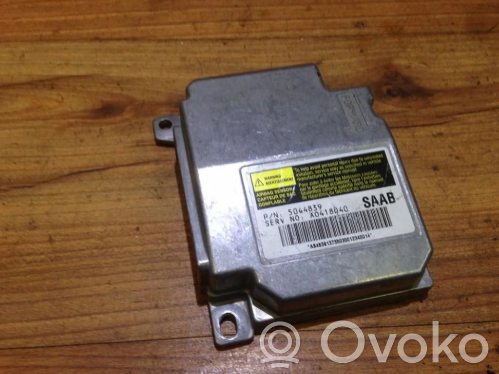 Airbag control unit/module   5044839,A0418040,5044839,A0418040