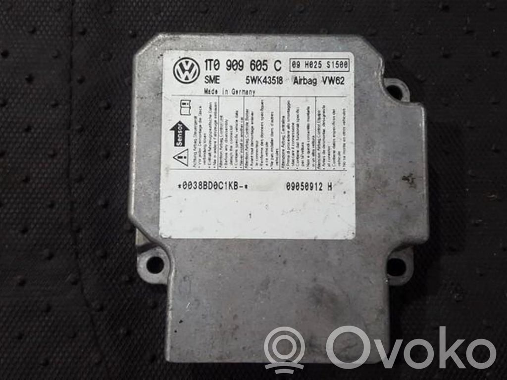 Volkswagen Touran I Unitate/modul de comandă airbaguri 
