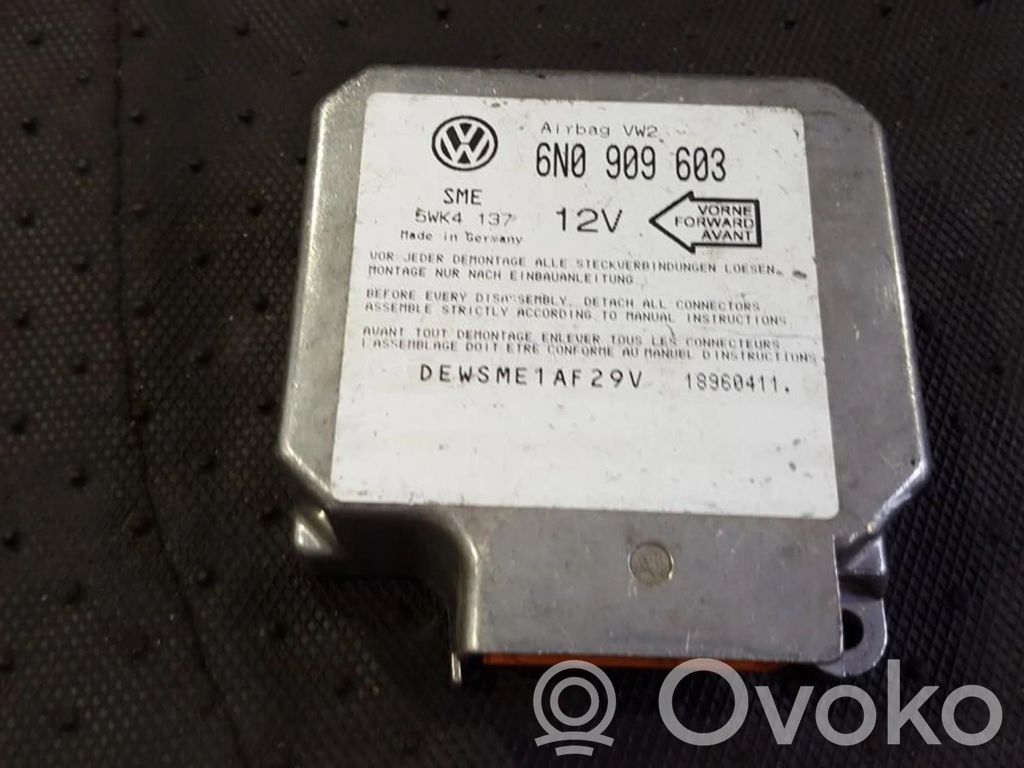 Unidad de control/módulo del Airbag   6N0909603,5WK4137,5WK4137,6N0909603